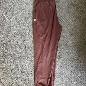 Vuori Women's Track Pants in Rust